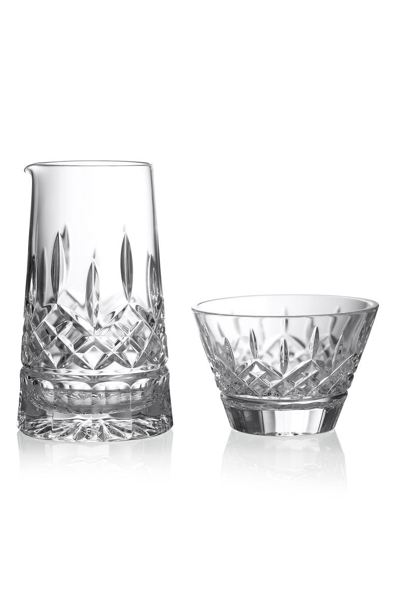 Waterford Lismore Crystal Sugar & Creamer Set, Main, color,