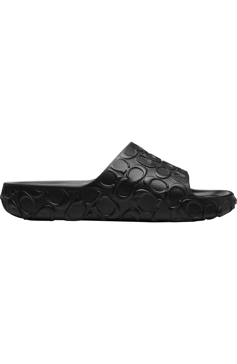 COACH Bay Slide Sandal, Alternate, color, Black