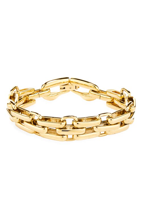 Jenny Bird Slim Penelope Bracelet In Gold