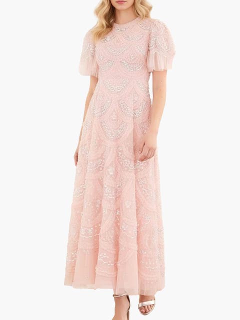 Carmen Ruffle Maxi Dress