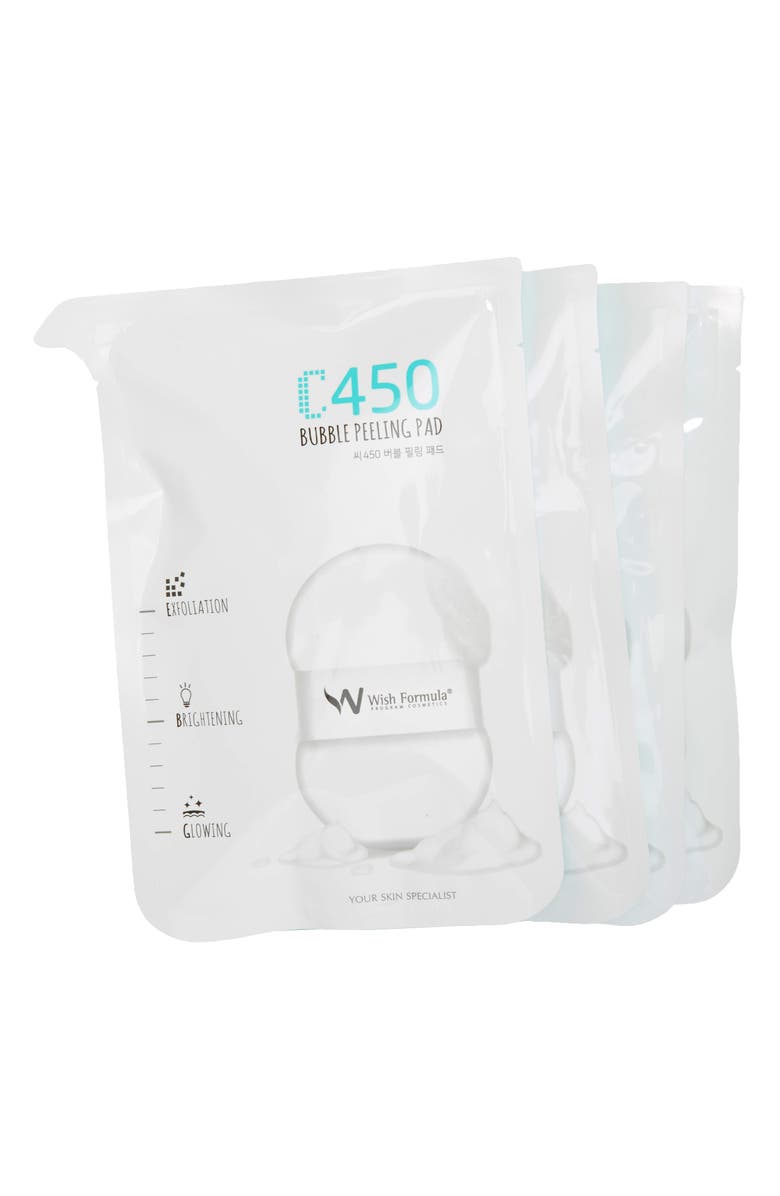 Wish Formula C450 Bubble Peeling Body Pad, Main, color, 