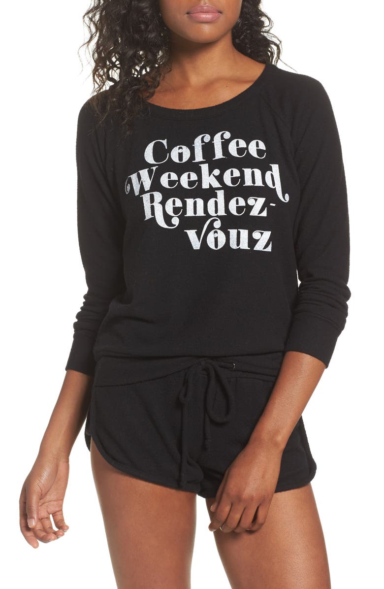 Chaser Coffee Weekend Rendezvous Pullover, Main, color,