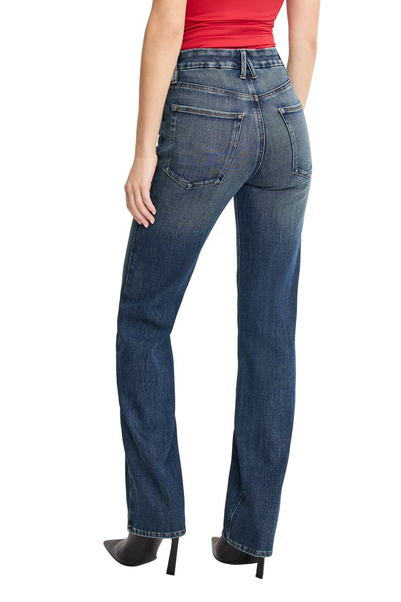 Soft-Tech Good True Relaxed Straight Leg Jeans, Alternate, color, INDIGO1147