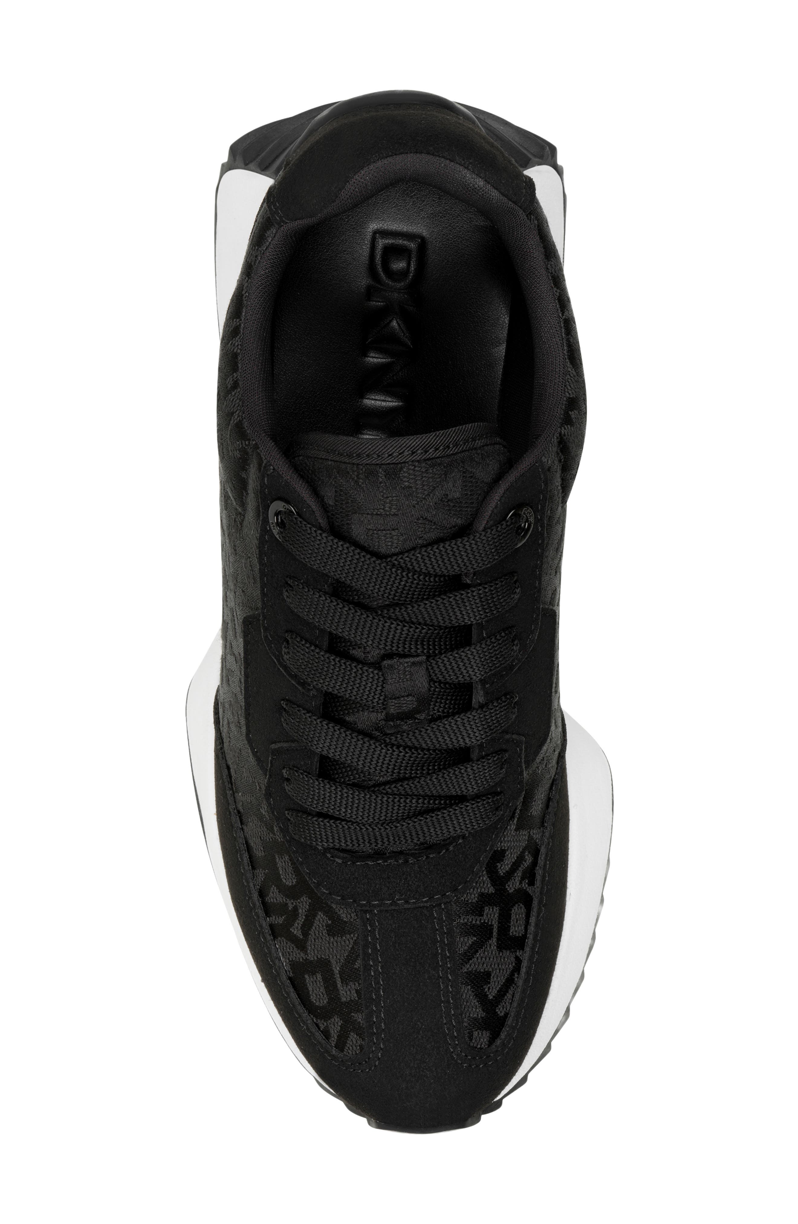 DKNY Naples Sneaker, Alternate, color, Black