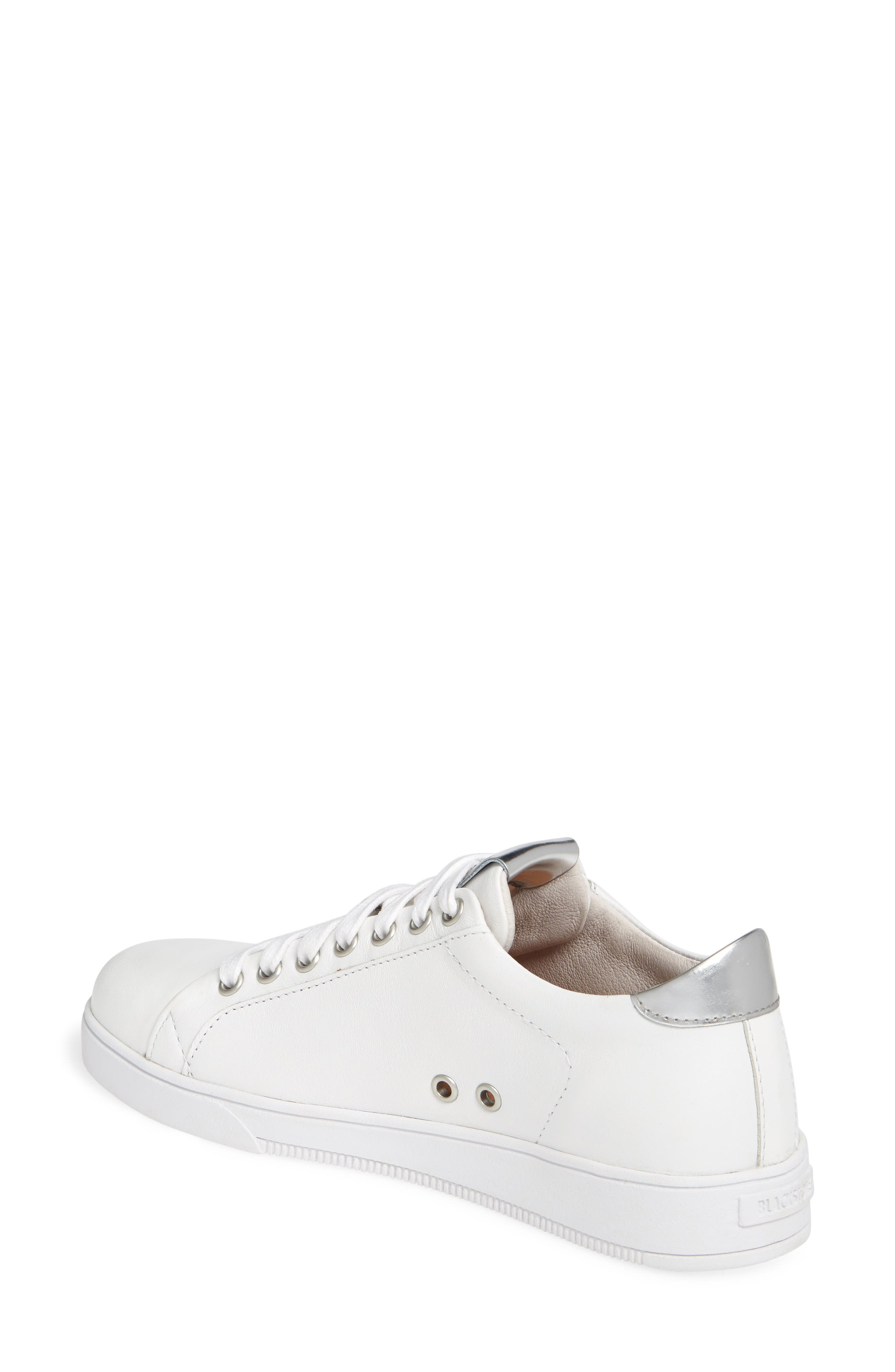 RL90 Low Top Sneaker, Alternate, color, WHITE/ SILVER LEATHER