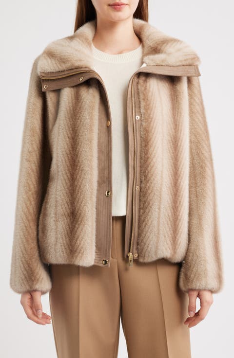 Faux Fur Bomber