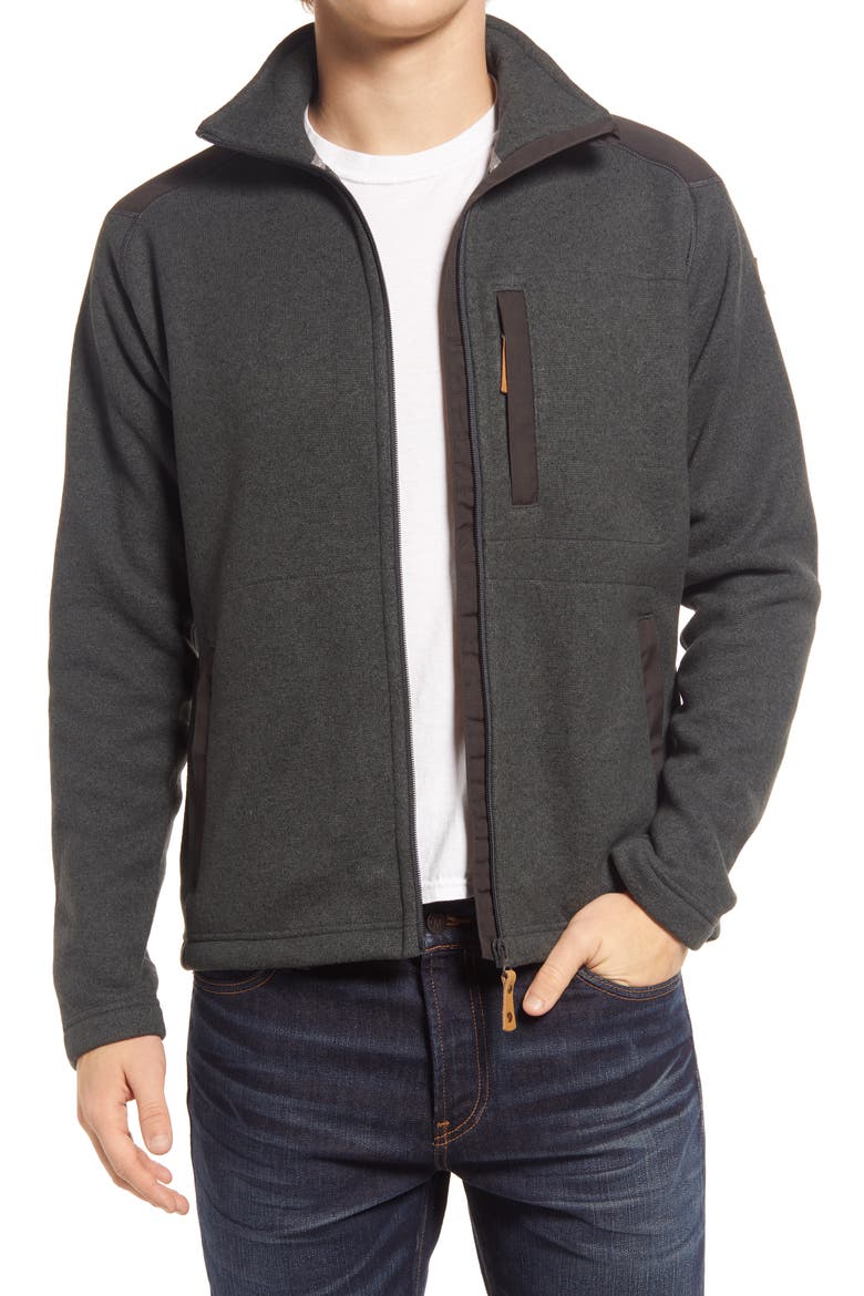 Buck Fleece Jacket, Main, color, GRAPHITE