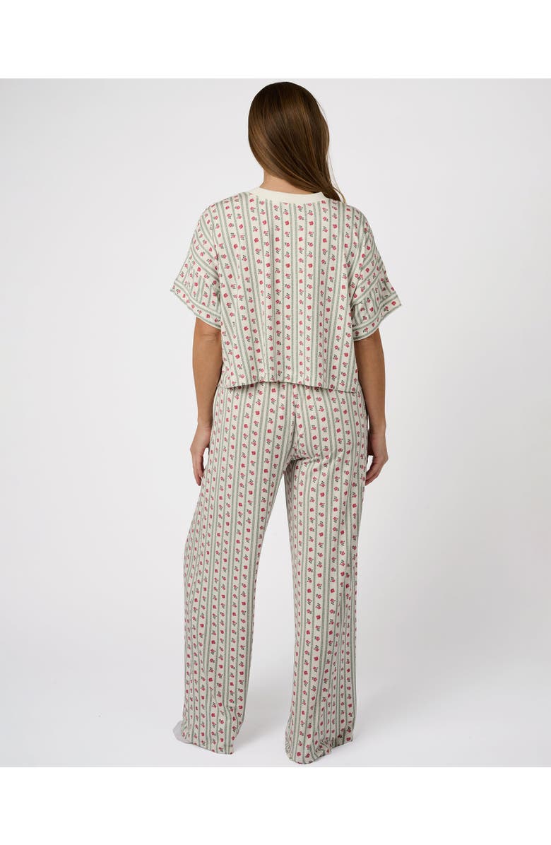 WeWoreWhat Sleep Boxer Pant, Alternate, color, Ivory Multi