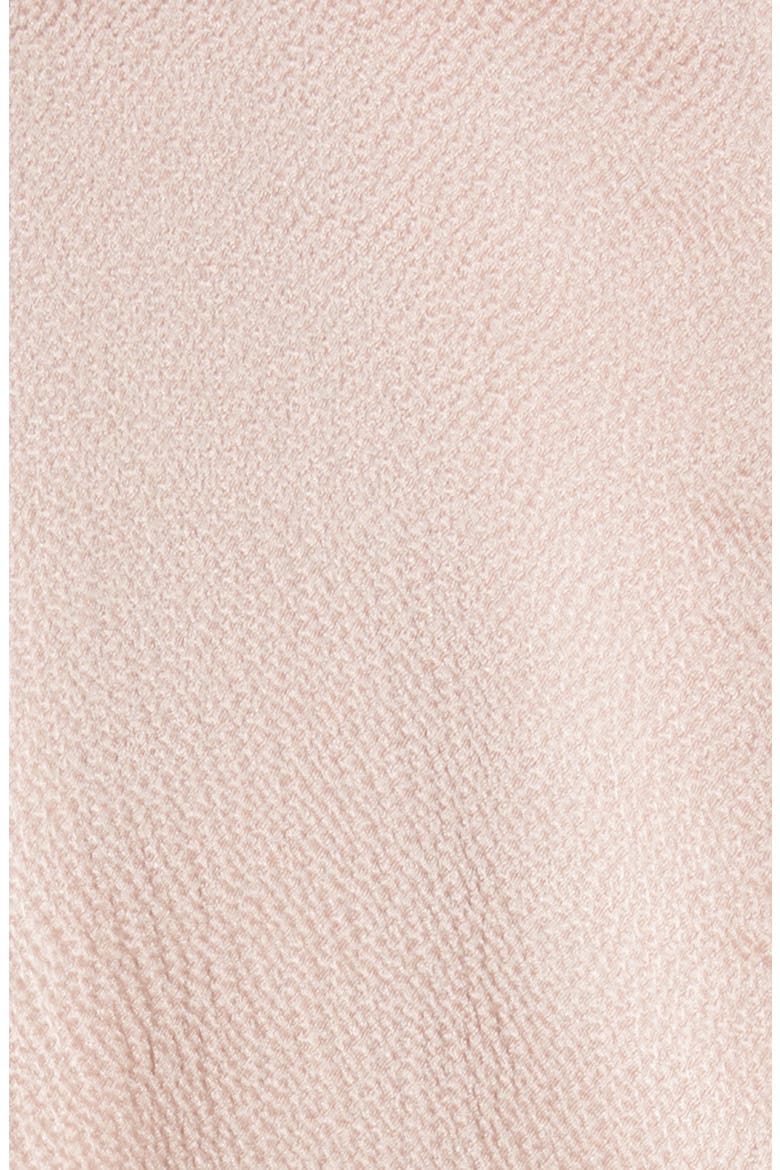 Puff Sleeve Hammered Silk Blouse, Alternate, color, BLUSH