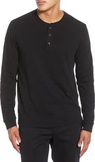Vince Long Sleeve Slub Henley