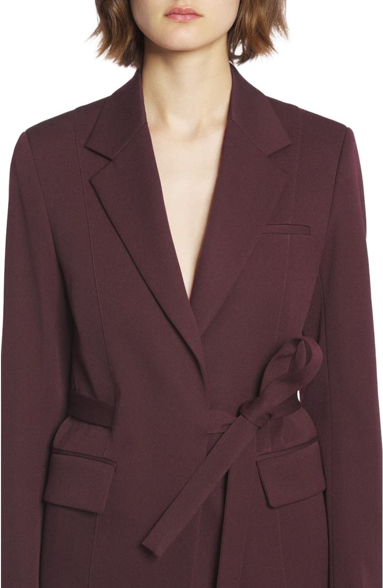 Lanvin BELTED JACKET, Alternate, color, 