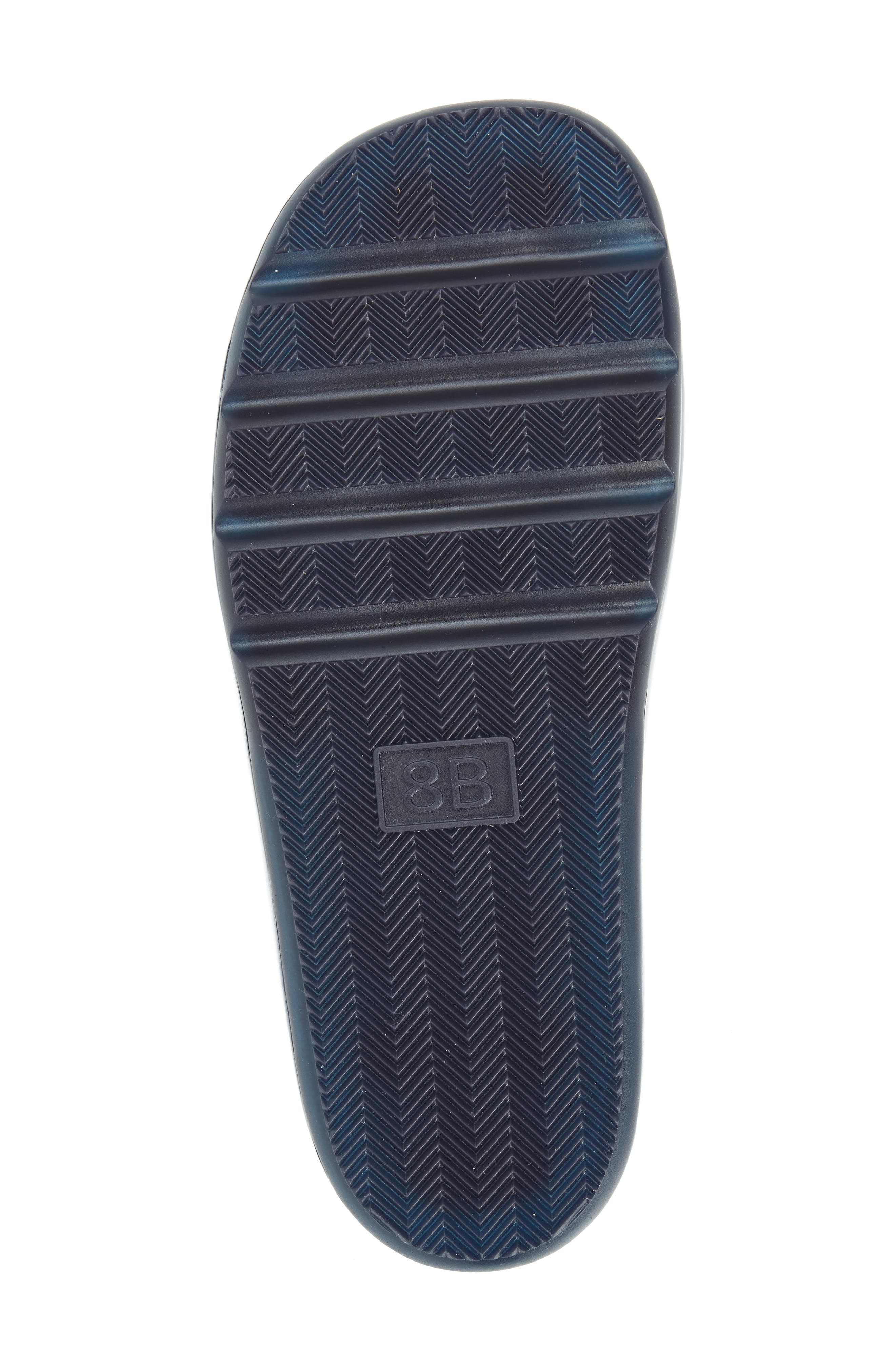 Bubble Jelly Slide Sandal, Alternate, color, NAVY / NAVY