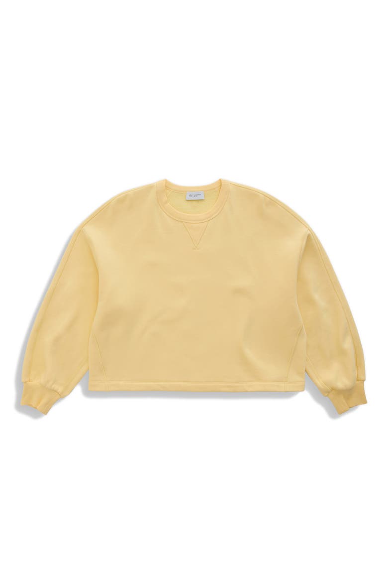 Roselle Cotton Blend T-Shirt, Alternate, color, SUNLIGHT YELLOW