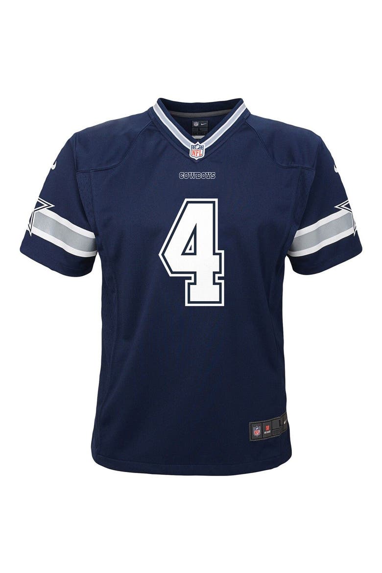 Infant Nike Dak Prescott Navy Dallas Cowboys Player Game Jersey, Alternate, color, Navy
