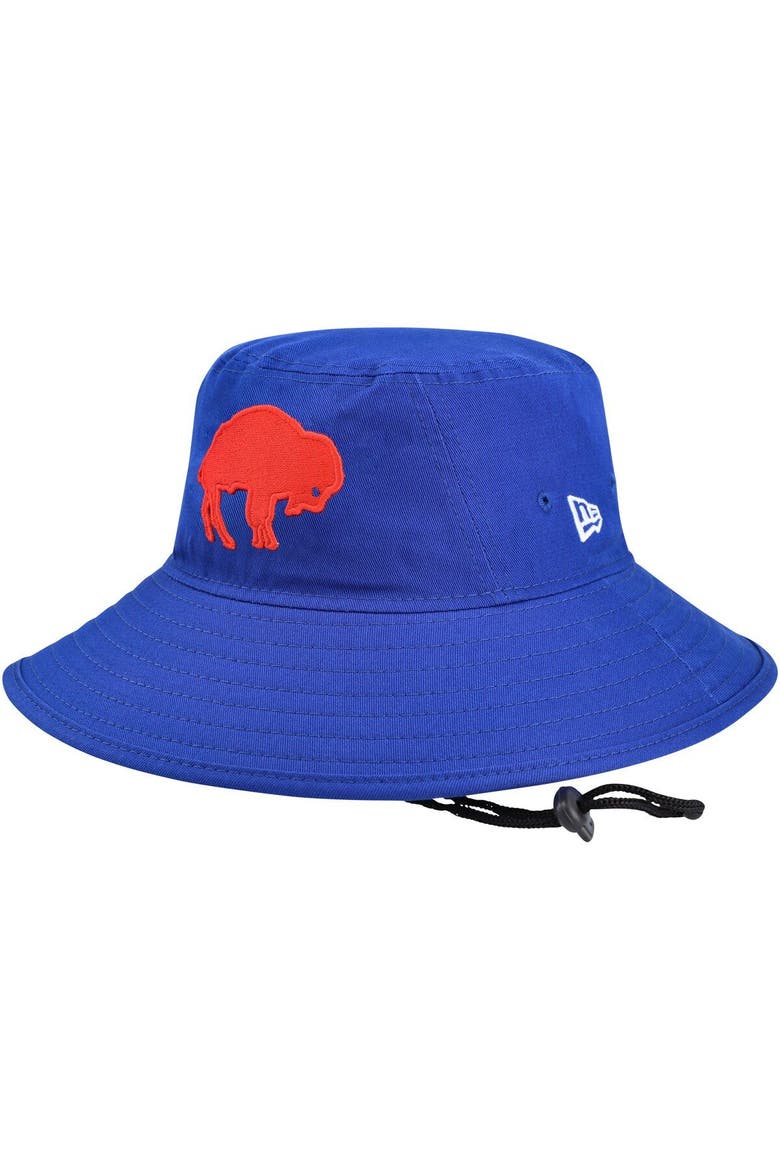 Men's New Era Royal Buffalo Bills Main Bucket Hat, Main, color, Royal
