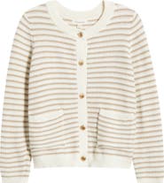 beachlunchlounge Piera Stripe Cardigan