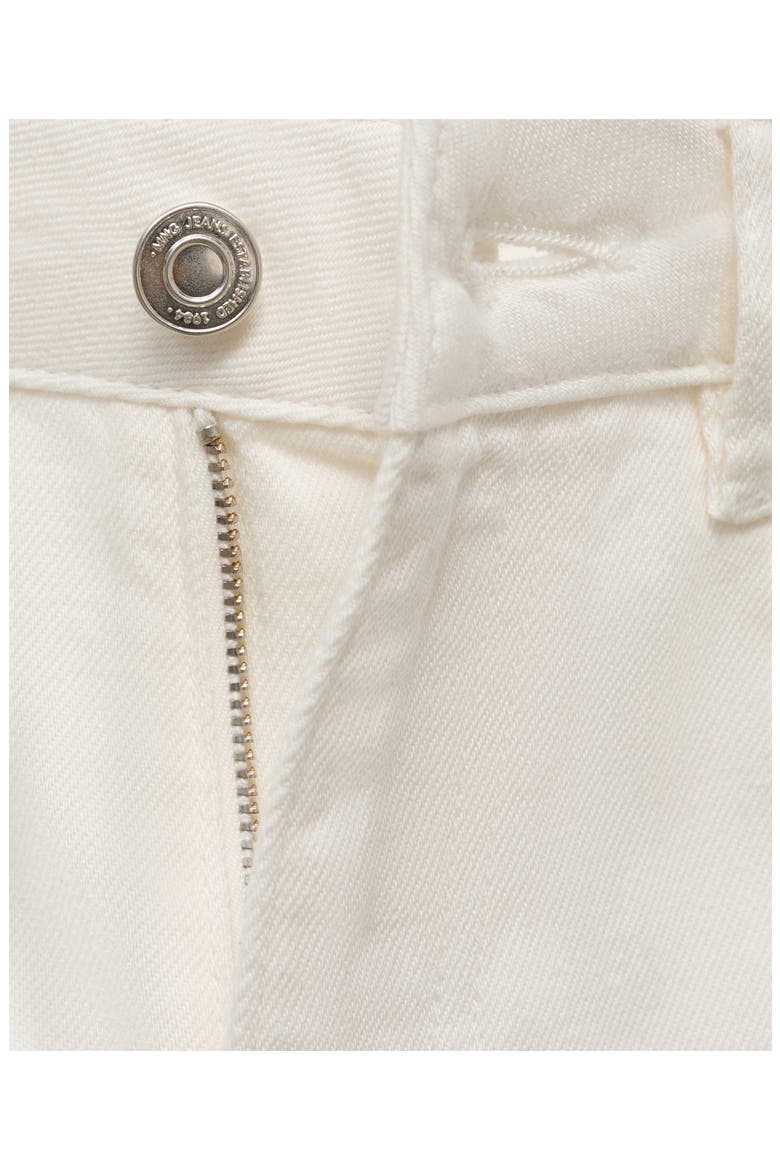 High Waist Wide Leg Jeans, Alternate, color, WHITE