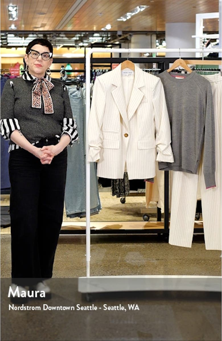 Battista Pinstripe Dickey Jacket, sales video thumbnail