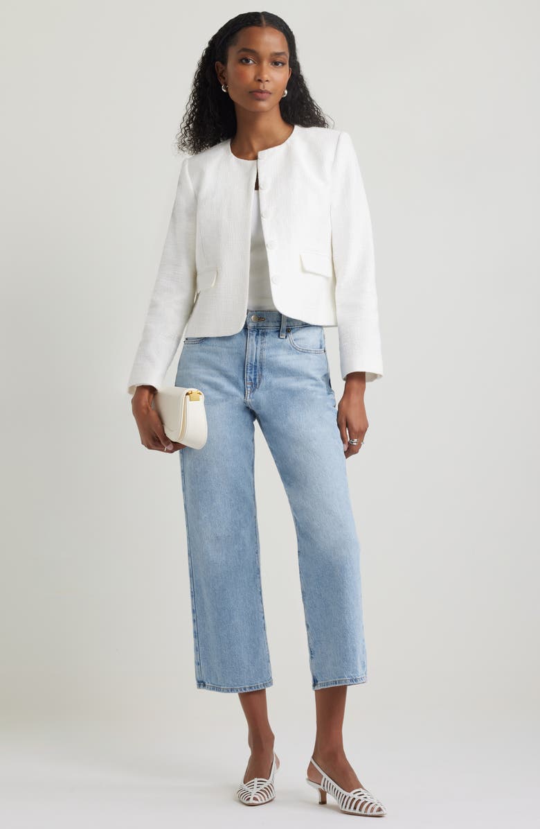 Crop Leather Jacket