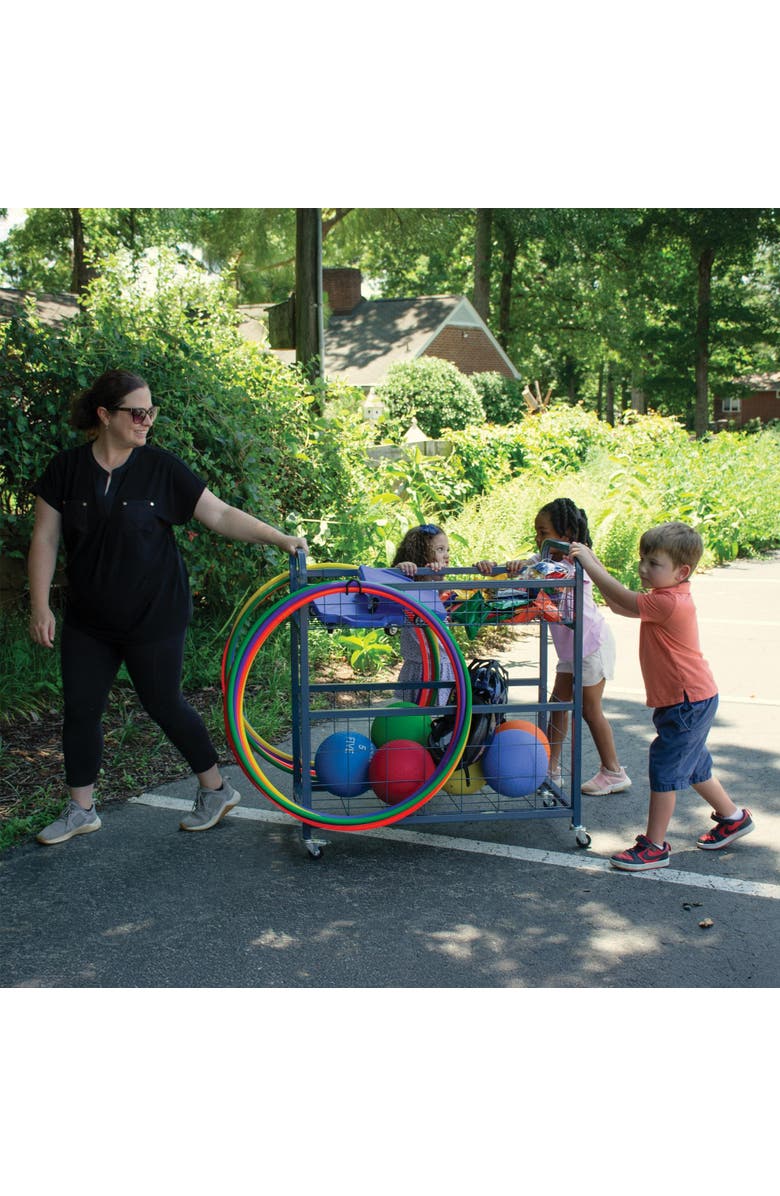 Kaplan Early Learning Company Colored Playground Balls - Set of 6, Alternate, color, Multicolored