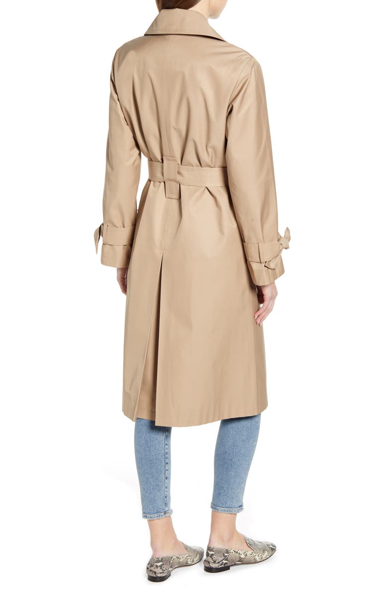 Sam Edelman Double Breasted Trench Coat, Alternate, color,