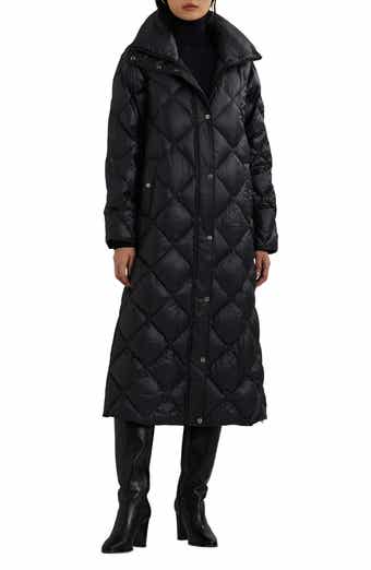 Ralph lauren pillow collar hooded puffer coat hotsell