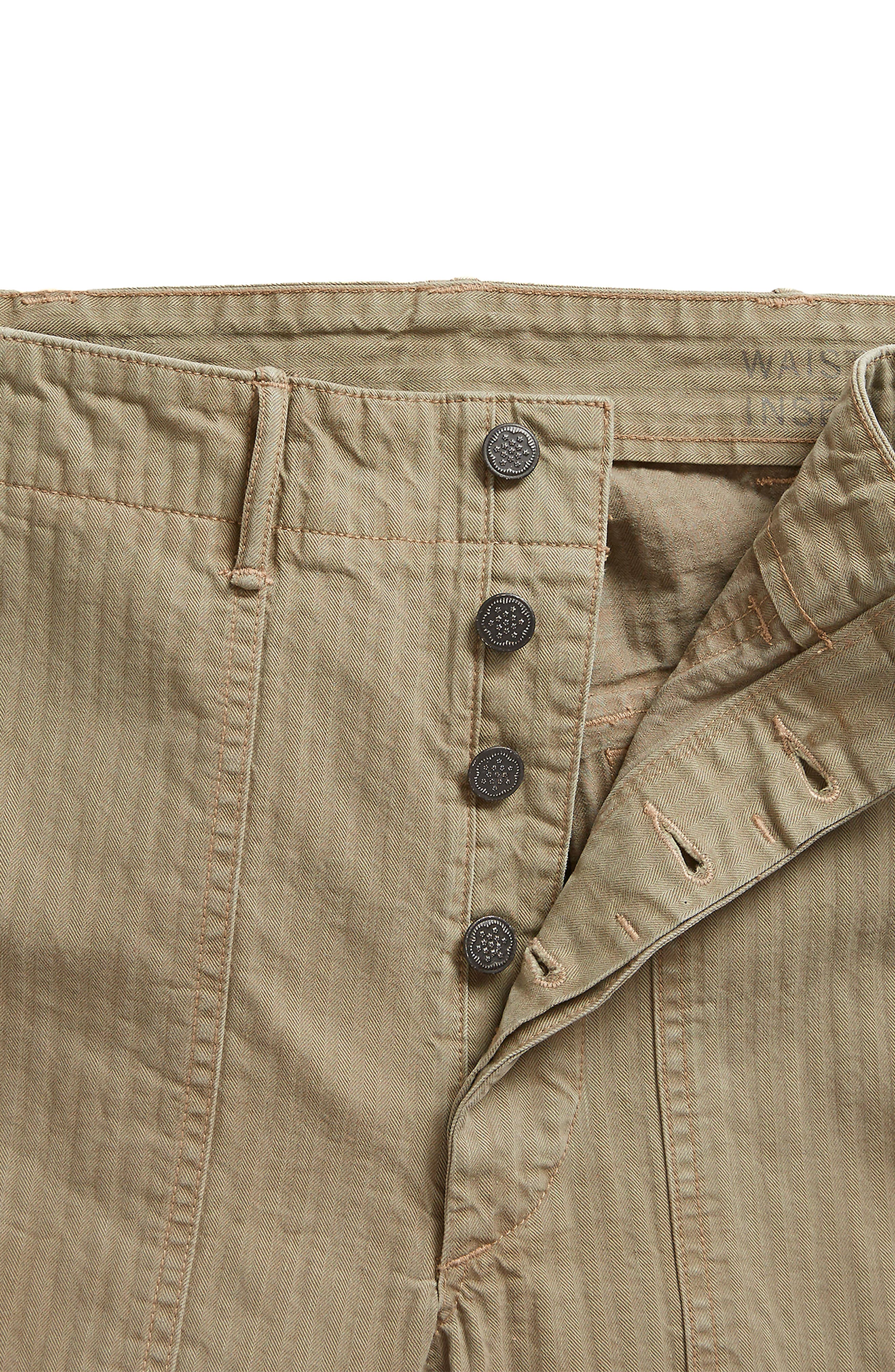 Double RL RRL Cotton Herringbone Utility Pants (Men) | Nordstrom