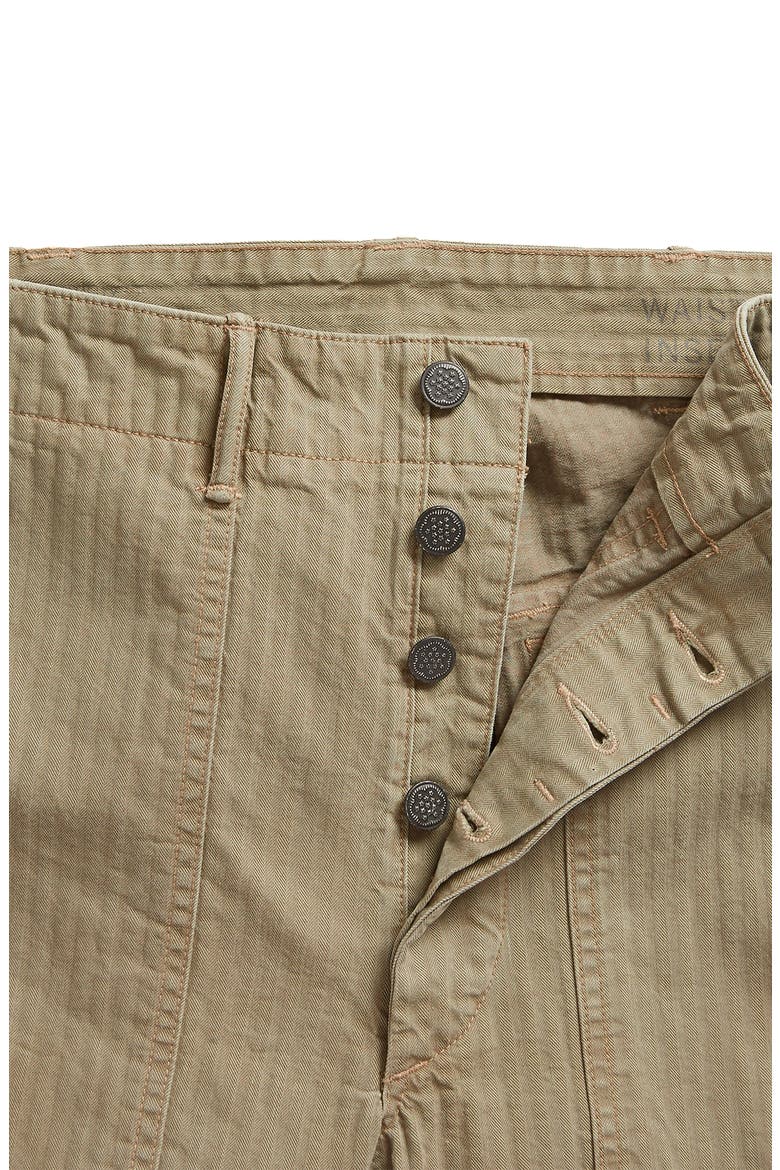 RRL Cotton Herringbone Utility Pants, Alternate, color, BREWSTER GREEN
