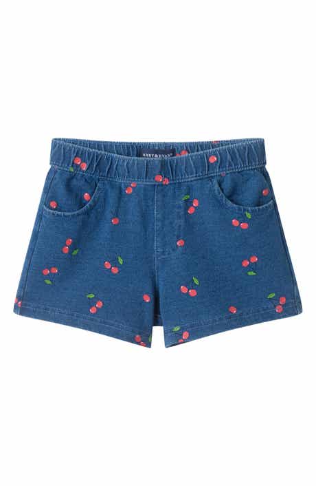 Andy & Evan Kids' Knit Denim Shorts