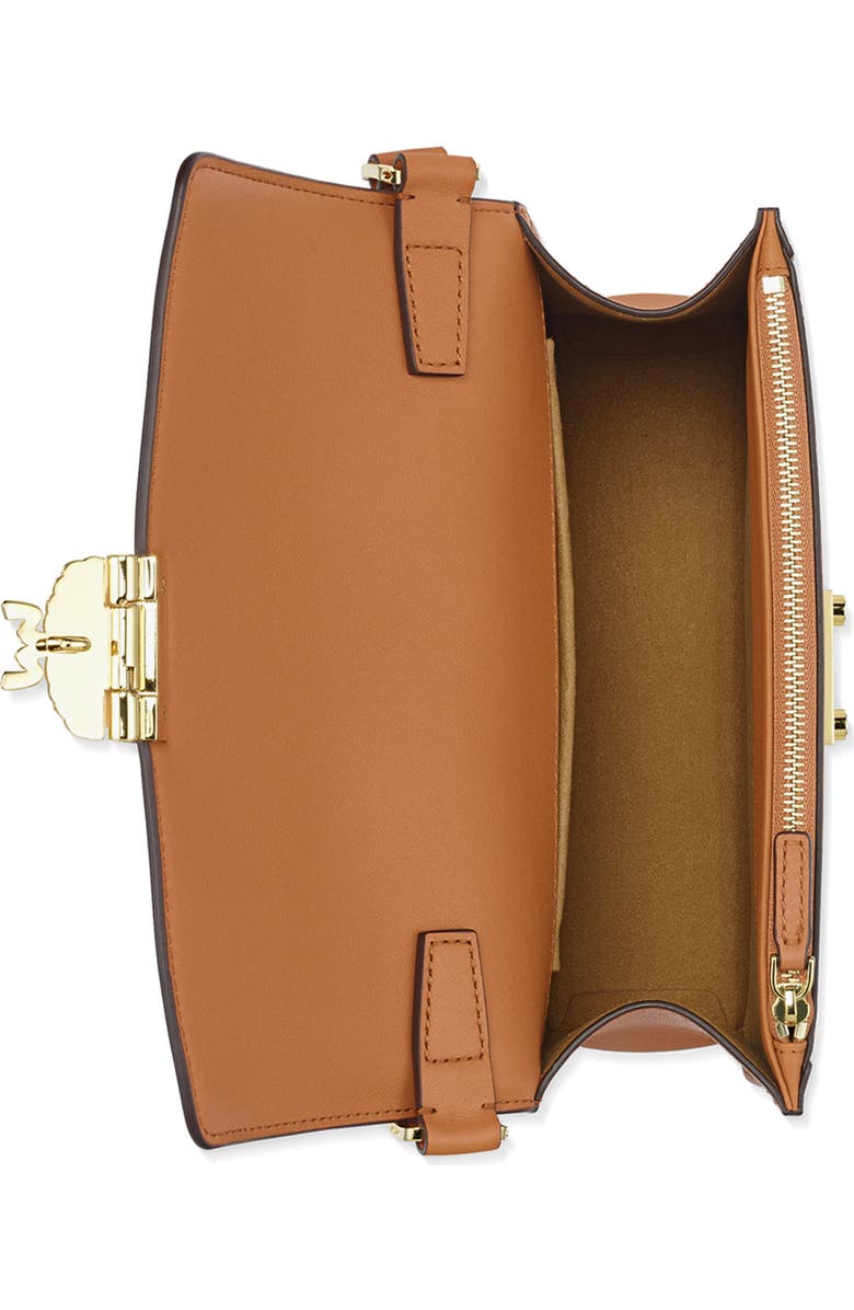 MCM Small Tracy Leather Shoulder Bag, Alternate, color,