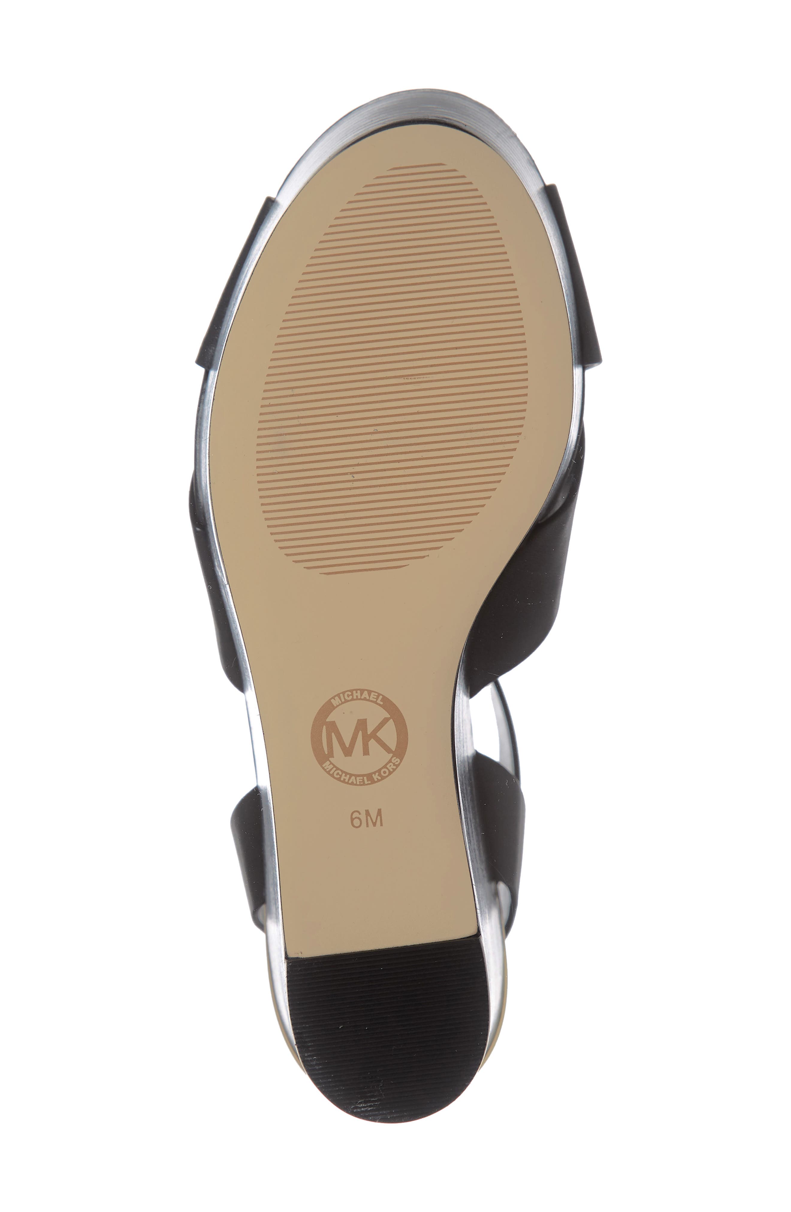 MICHAEL Michael Kors Abbott Platform Wedge Sandal, Alternate, color, 