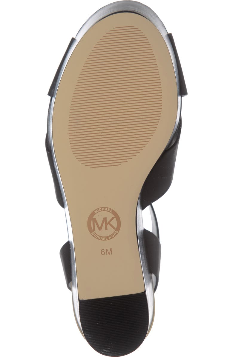 MICHAEL Michael Kors Abbott Platform Wedge Sandal, Alternate, color,