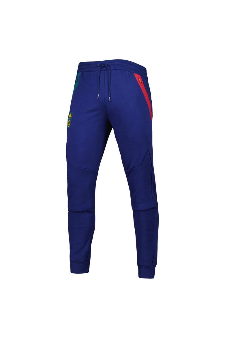 Men's adidas Navy LA Galaxy 2023 Player Club Travel Pants, Alternate, color, Navy