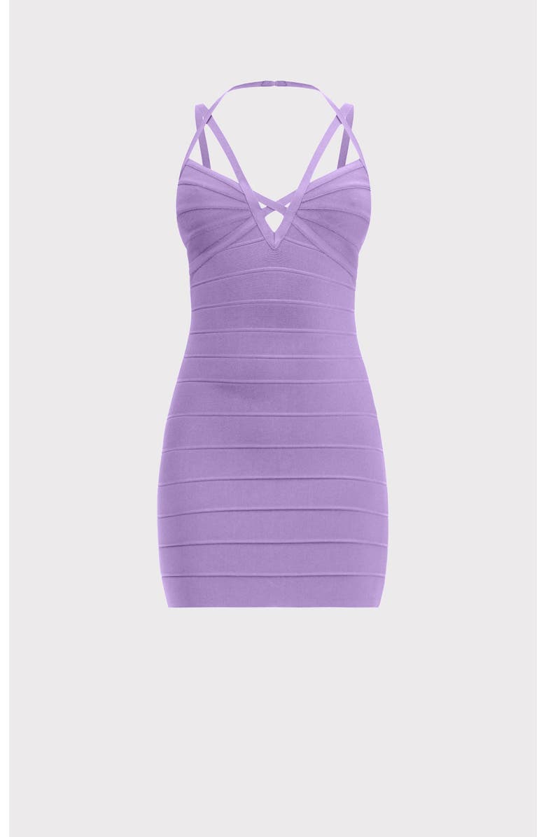 Herve Leger The Erin Dress, Alternate, color, Daphne