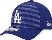 New Era Men's New Era Royal Los Angeles Dodgers American Flag 9FORTY M-Crown A-Frame Adjustable Hat