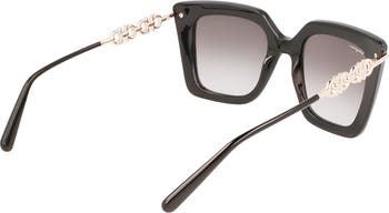 Gancini 51mm Rectangular Sunglasses