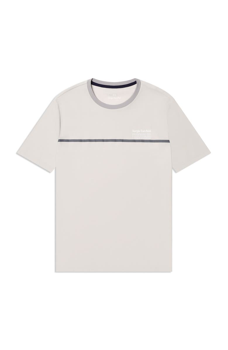 Sergio Tacchini Campo Court T-shirt, Alternate, color, Quiet Grey