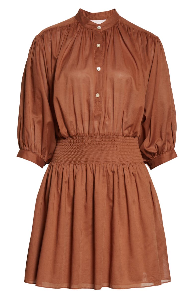 Rebecca Taylor Cotton Voile Shirtdress, Alternate, color,