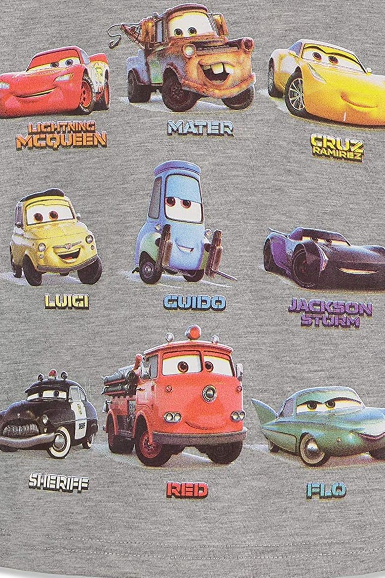 Cars 3-pack T-shirts, Alternate, color, Black Red Grey McQueen