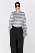 COS Brushed-Cotton Long-Sleeved T-Shirt