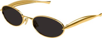 57mm Oval Sunglasses