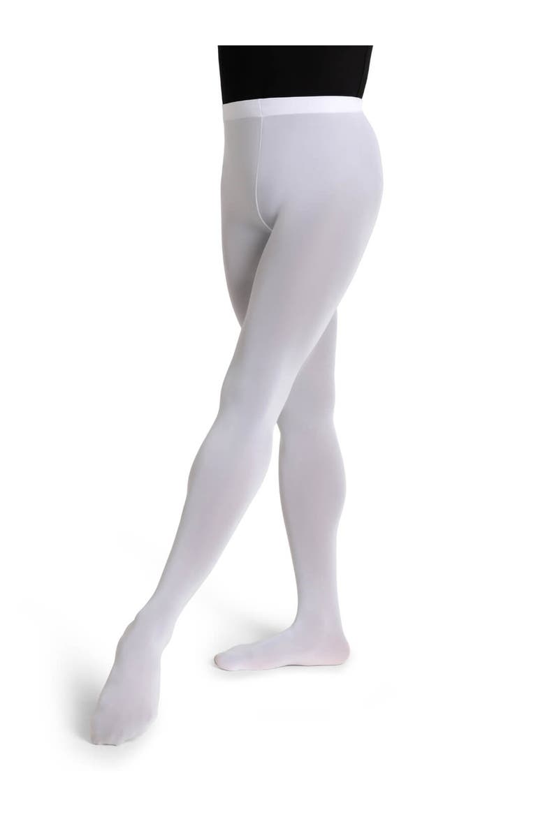 Classic Footed Tight, Alternate, color, white