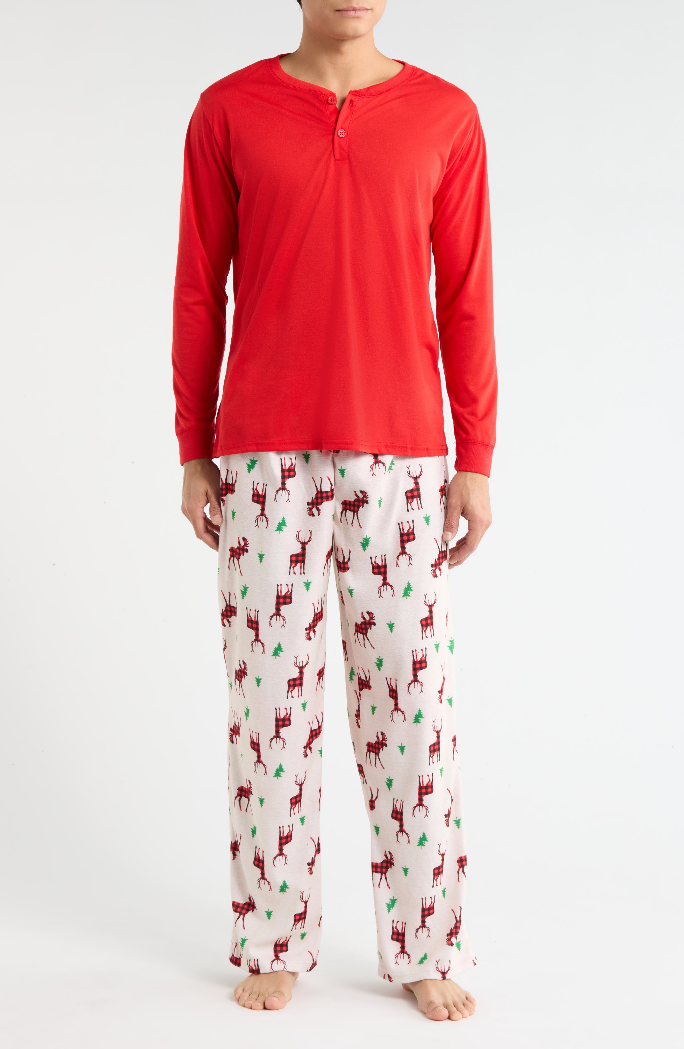 BABY STARTERS Dad Matching Family Moose Pajamas