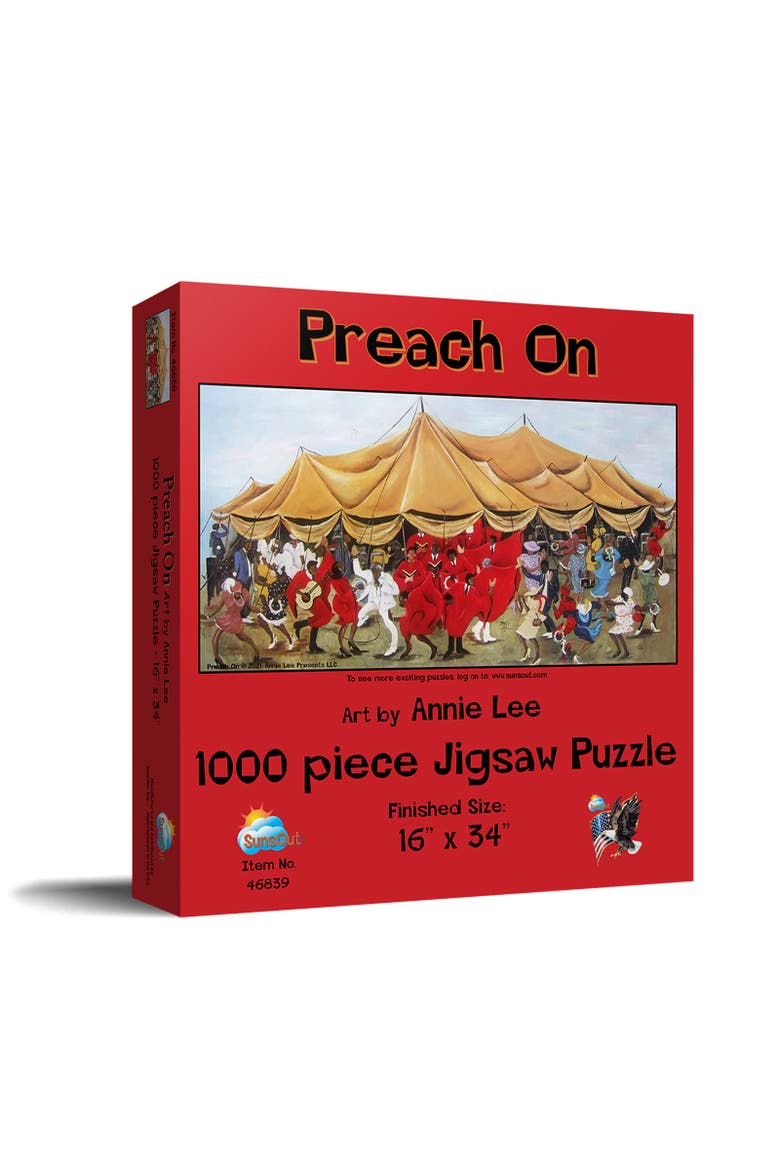 Preach On 1000 piece Jigsaw Puzzle for Adults, Main, color, Multicolor