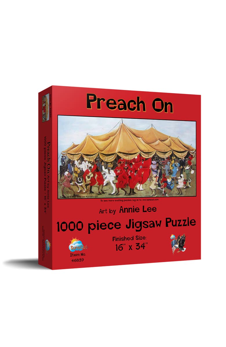 Sunsout Preach On 1000 piece Jigsaw Puzzle for Adults, Main, color, Multicolor