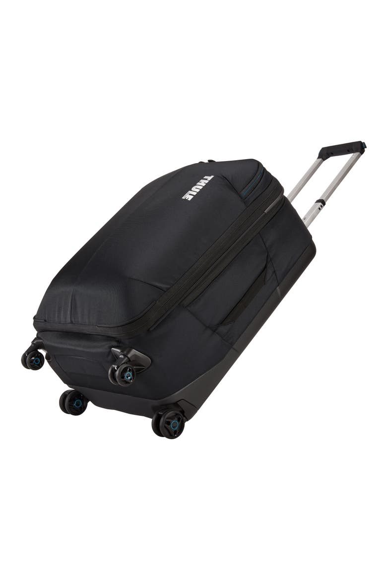 Subterra 25-Inch Expandable Spinner Suitcase, Alternate, color, BLACK