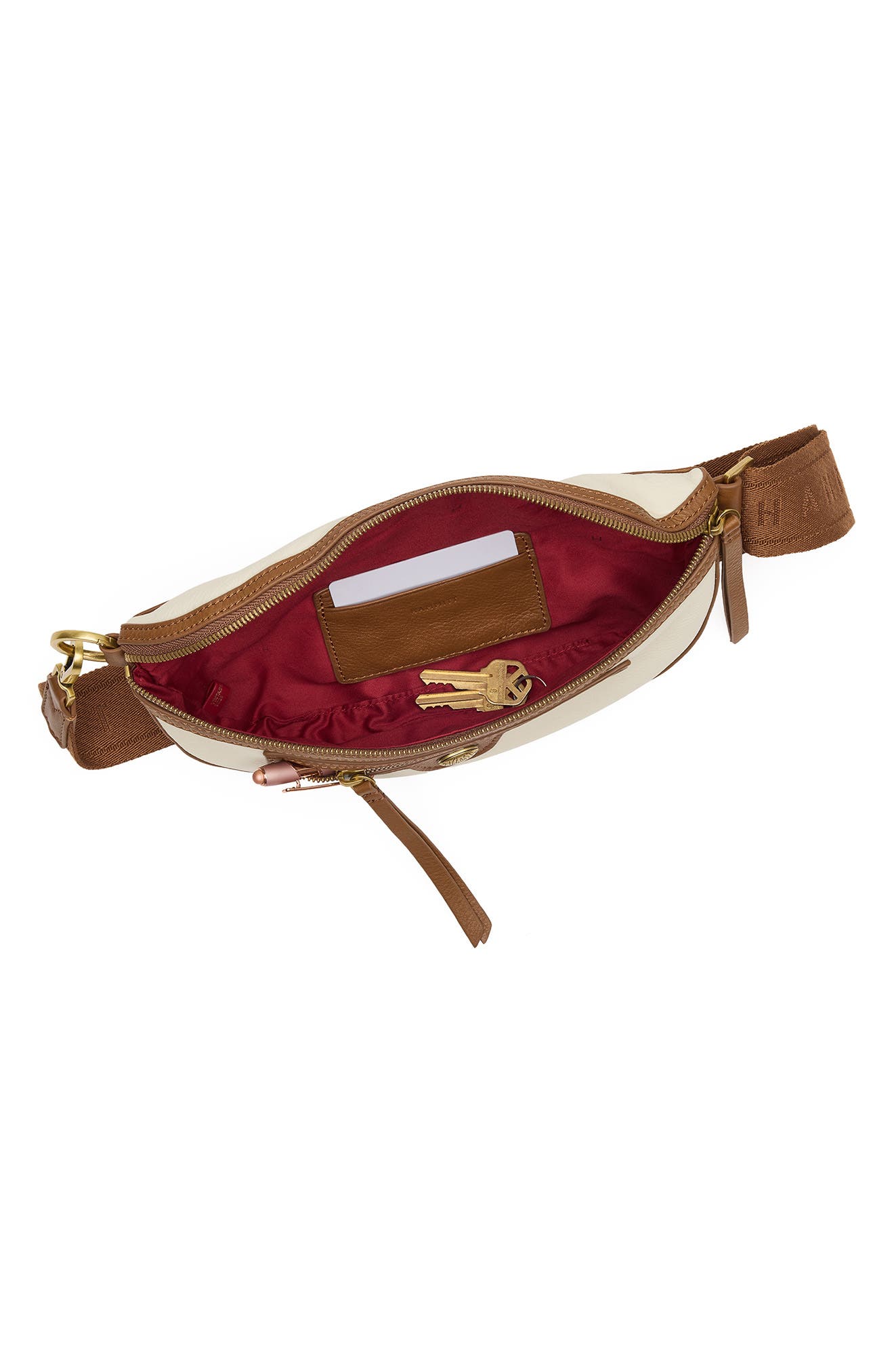HAMMITT Medium Charles Belt Bag, Alternate, color, West End/ Antique Gold