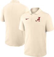 Nike Men's Nike Tan Alabama Crimson Tide Primary Logo Victory Performance Polo