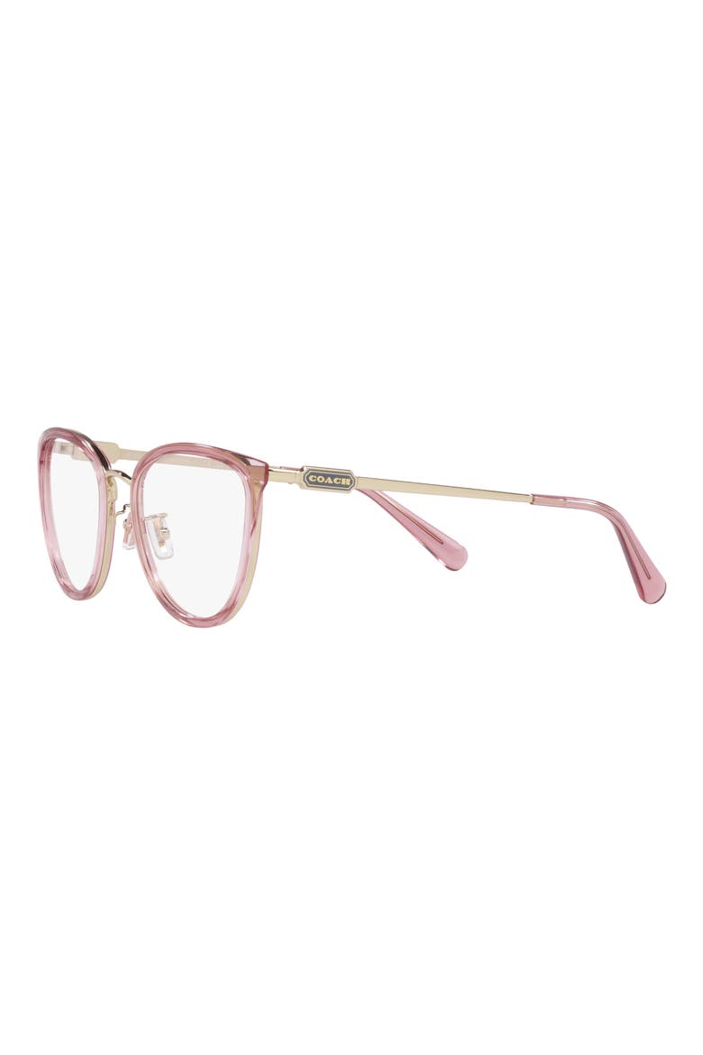 54mm Cat Eye optical glasses, Alternate, color, LIGHT GOLD