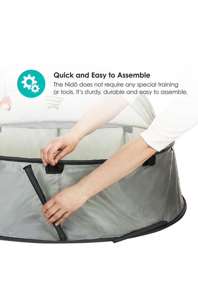 bbluv Nido Mini - 2 in 1 Travel & Play Tent, Alternate, color, Multi
